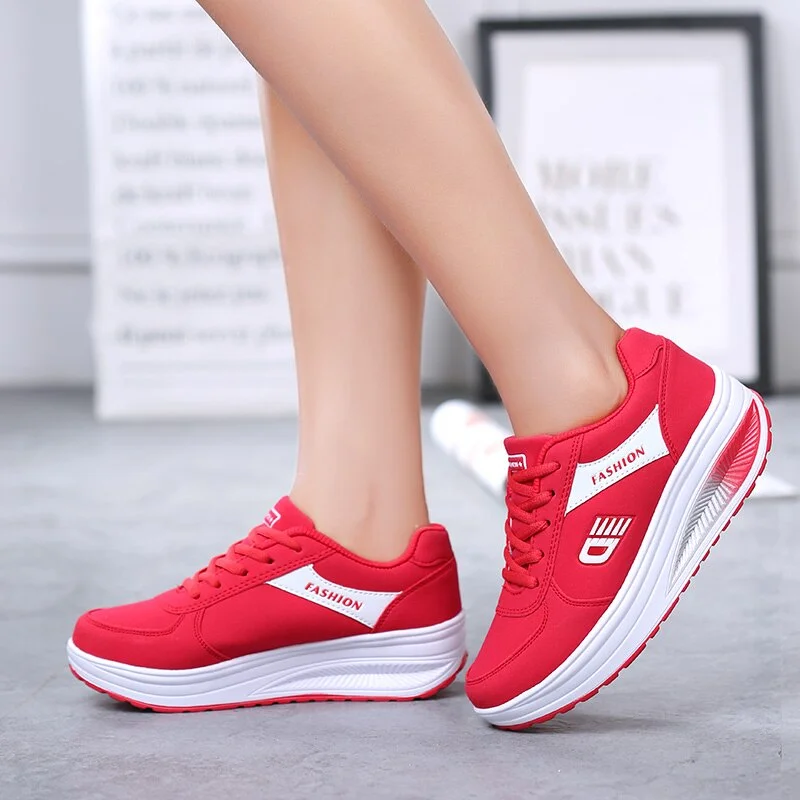 Women Sneakers Shoes Fashion Women Vulcanized Shoes High Quality Flats Shoes Women Walking Platform Plus Size  Mujer