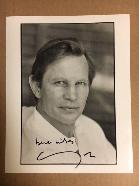 Michael York Boldy Signed 8x10 Photo Poster painting & Hand Written Note Auction House COA