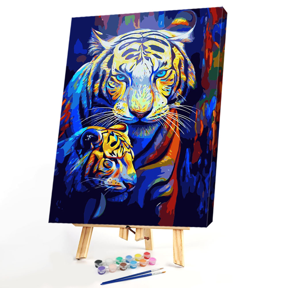 

40*50CM - Paint By Numbers - Tiger, 501 Original