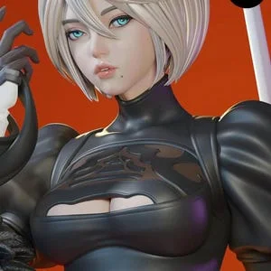 Pornhint 2B + NSFW Nier Automata STL Files STL Forge NSFW