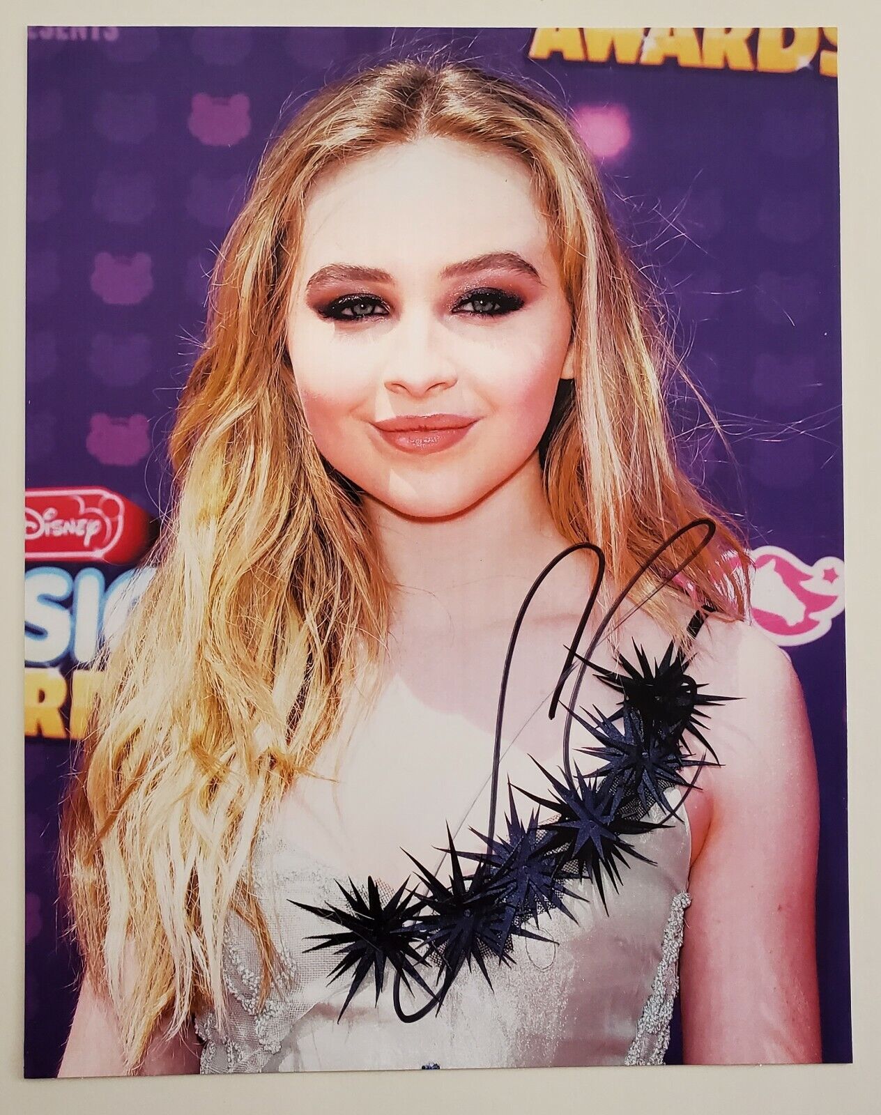 Sabrina Carpenter Signed 11x14 Photo Poster painting Actress Singer Girl Meets World RAD