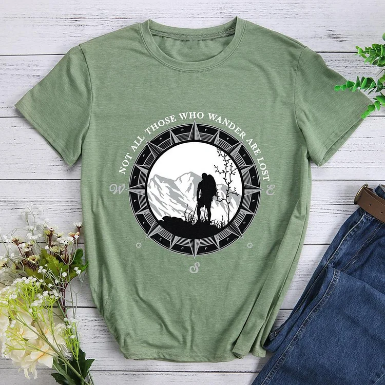 PSL Not All Those Who Wander Are Lost  Hiking Tees -04604