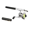 Outdoor Portable Mini Telescopic Pen Shape Fishing Rod with Metal Spinning Wheel