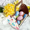 DIY Easter Egg Bunny Wooden Special Shaped Diamond Painting Basket