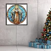 【Clearance Sale】Jesus Virgin Glass Painting-Paint by Numbers Acrylic Painting 40*40CM