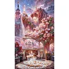 >SALE<Chateau Montrose 5D DIY Diamond Painting Kits Full Round Drill Wall Decor Crafts