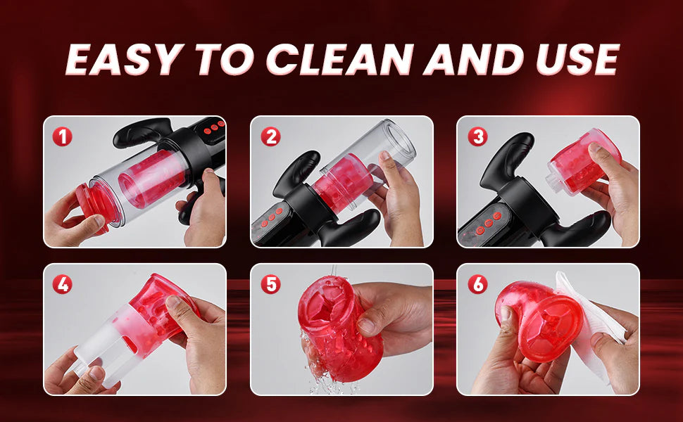 XS5 detachable cleaning design