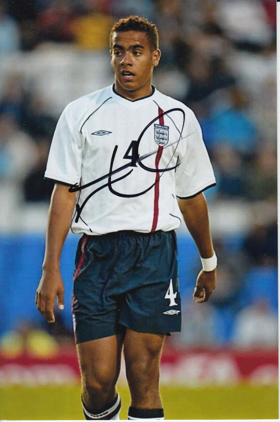 ENGLAND HAND SIGNED TOM HUDDLESTONE 6X4 Photo Poster painting 1.