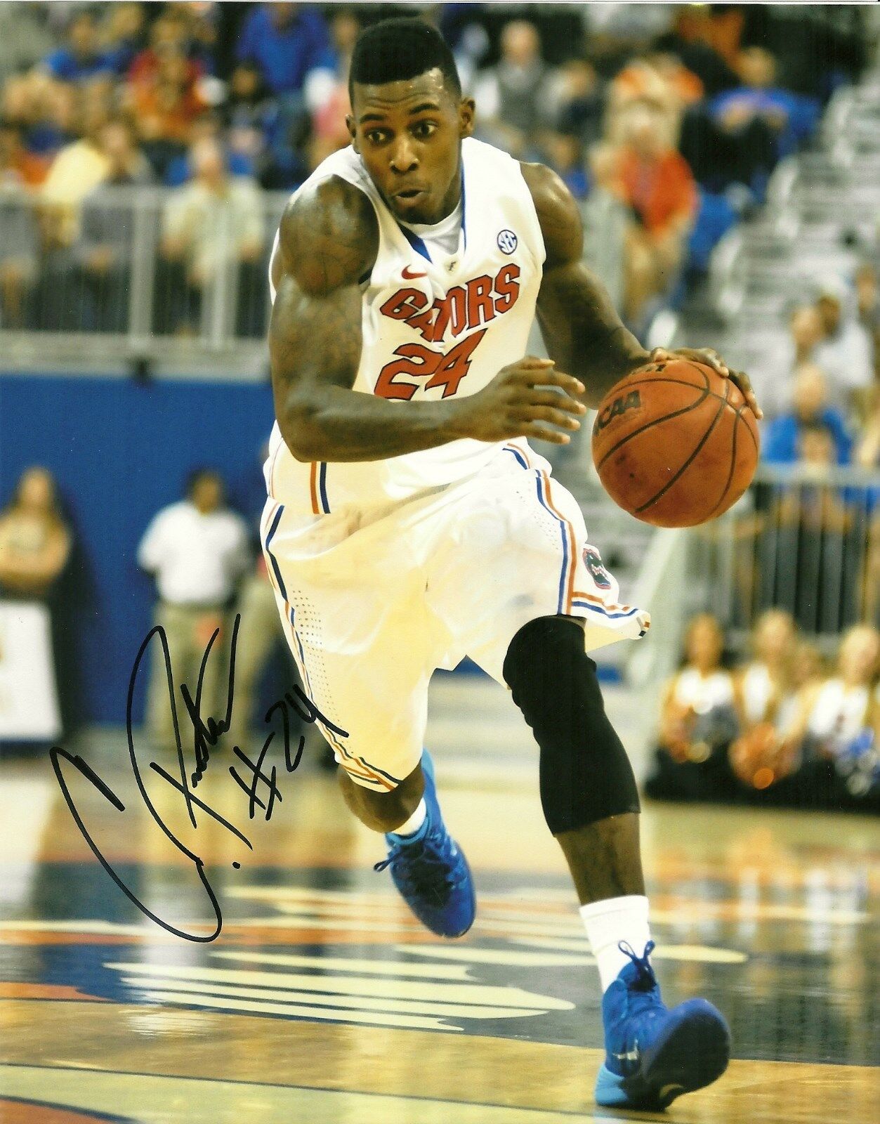 CASEY PRATHER HAND SIGNED FLORIDA GATORS 8X10 Photo Poster painting W/COA