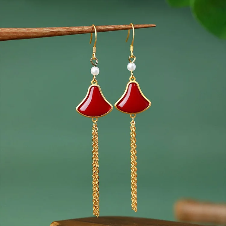 Vintage Triangular Earrings