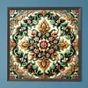 (40*40cm)Flower Mandala - Full Round Drill Diamond Painting
