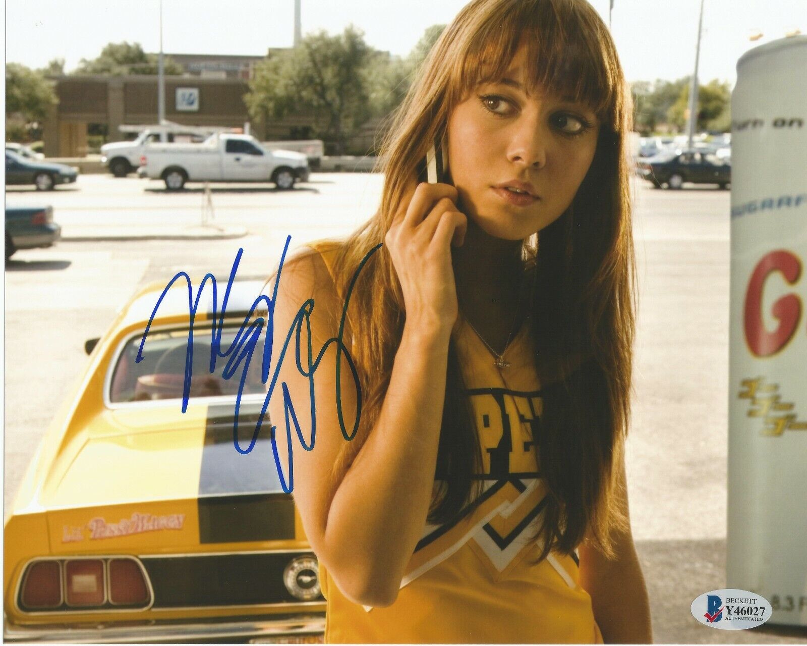 Mary Elizabeth Winstead signed 8x10 Photo Poster painting Grindhouse Death proof Beckett