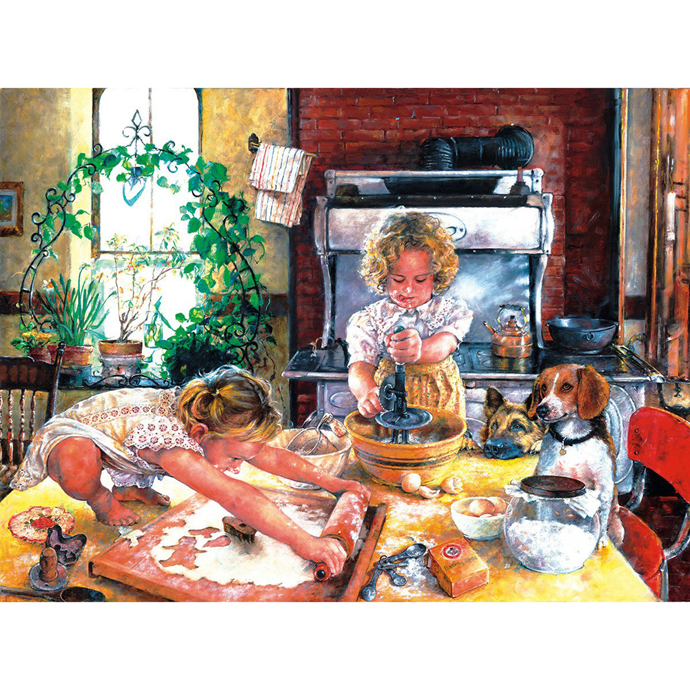 

Family Life - Round Drill Diamond Painting - 40*30CM, 501 Original