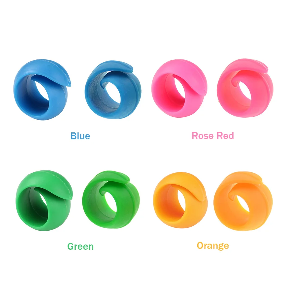 Thread Stopper Silicone Cross Stitch Clip 2cm Bobbin Spool Holder 2pcs (BU8)