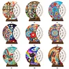 Wooden Special Shaped DIY Diamond Painting Moon Perpetual Calendar Decor Kits