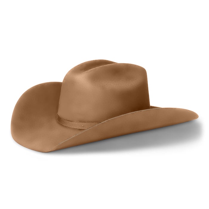 The Ranchman Cowboy Hat-Brown 