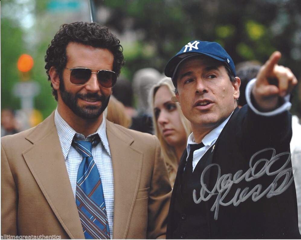 DIRECTOR DAVID O'RUSSELL SIGNED AMERICAN HUSTLE 8X10 Photo Poster painting W/COA JOY THE FIGHTER