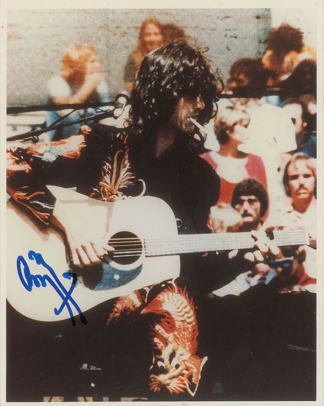 LED ZEPPELIN RARE SIGNED AUTOGRAPH 8.5X11 Photo Poster painting REPRINT JIMMY PAGE ROBERT PLANT