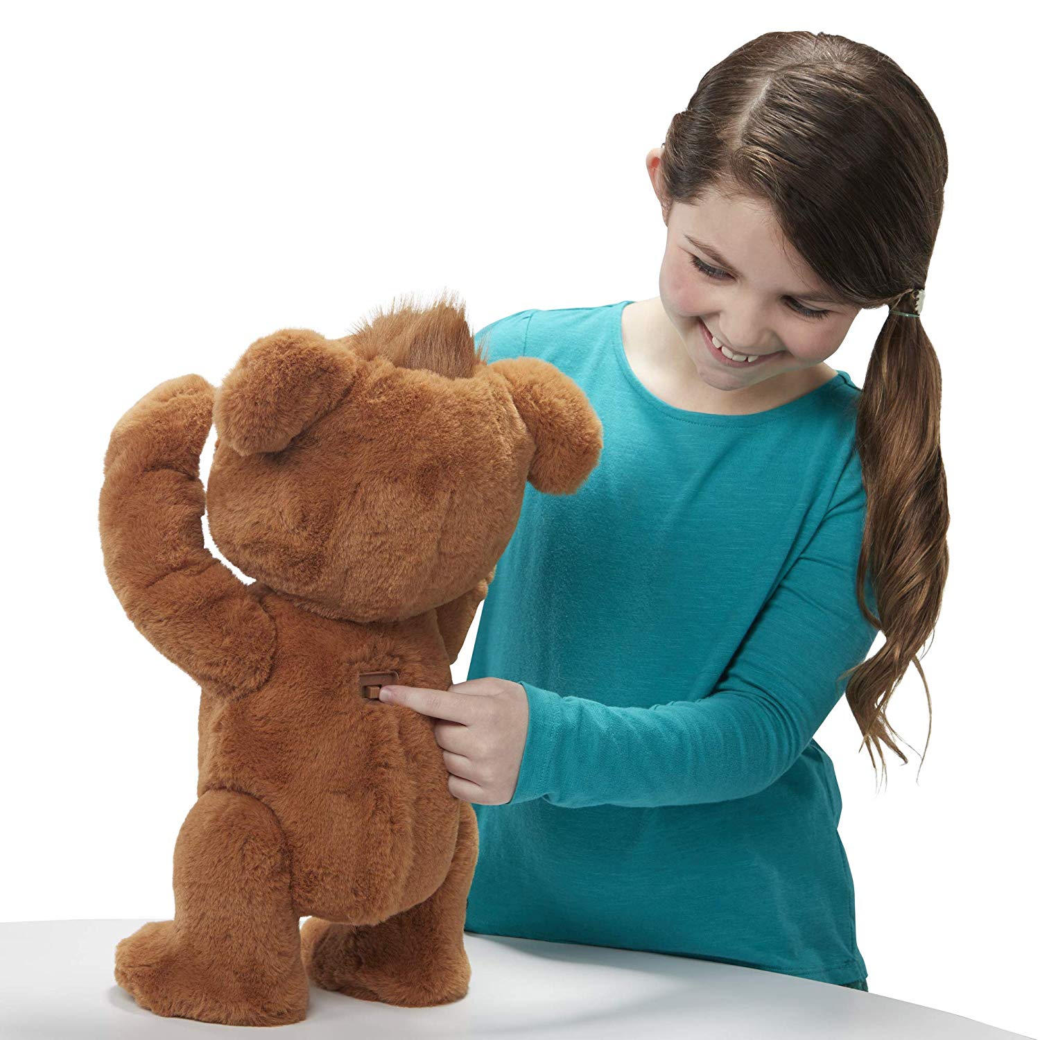 The Curious Bear Interactive Plush Toy