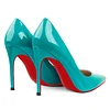 100mm Heels Red Bottoms Classic Party Daily Wedding Pumps Patent Stilettos Shoes