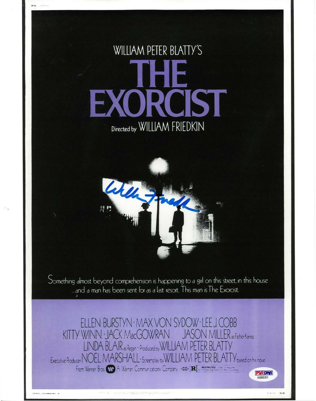 William Friedkin Signed The Exorcist Autographed 11x14 Photo Poster painting PSA/DNA #AB88301
