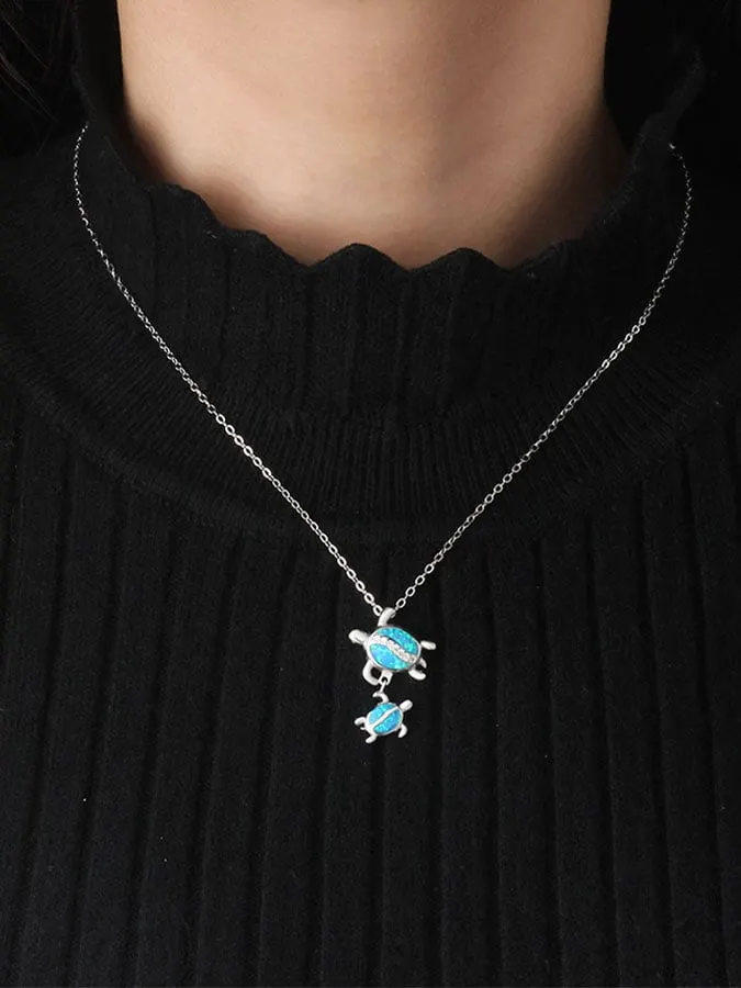 Women's Hawaiian Turtle Necklace