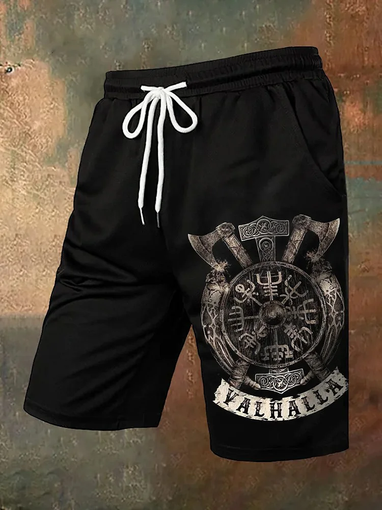 Bedruckte Lounge-Shorts für Herren von Viking