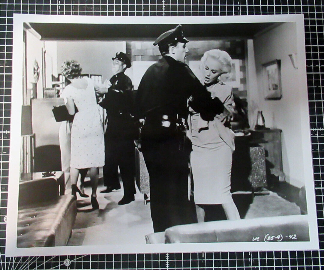 Vice Raid Mamie Van Doren press Photo Poster painting Richard Coogan A