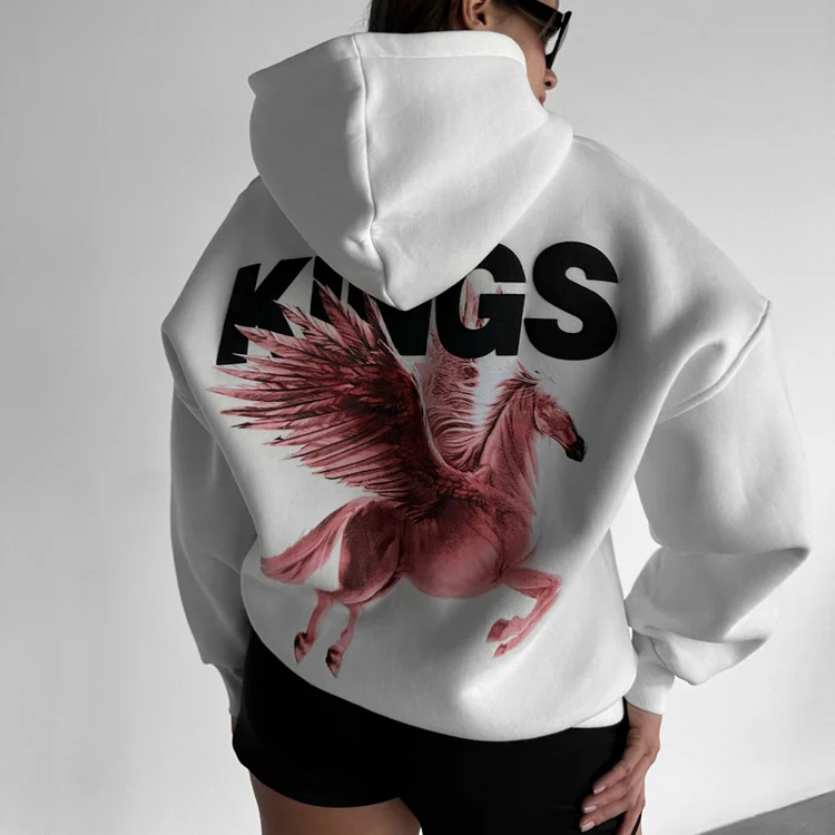 Oversize Women Kings Hoodie