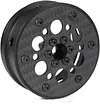 2.2 beadlock Wheels 4PCS Carbon Fiber Wheel Rims for 1/10 RC Crawler Cheater Rigs Capra SCX10 Pro TF2 Element Enduro TRX4 Upgrades accessories (Carbon Fiber 2.2 beadlock Wheels D)