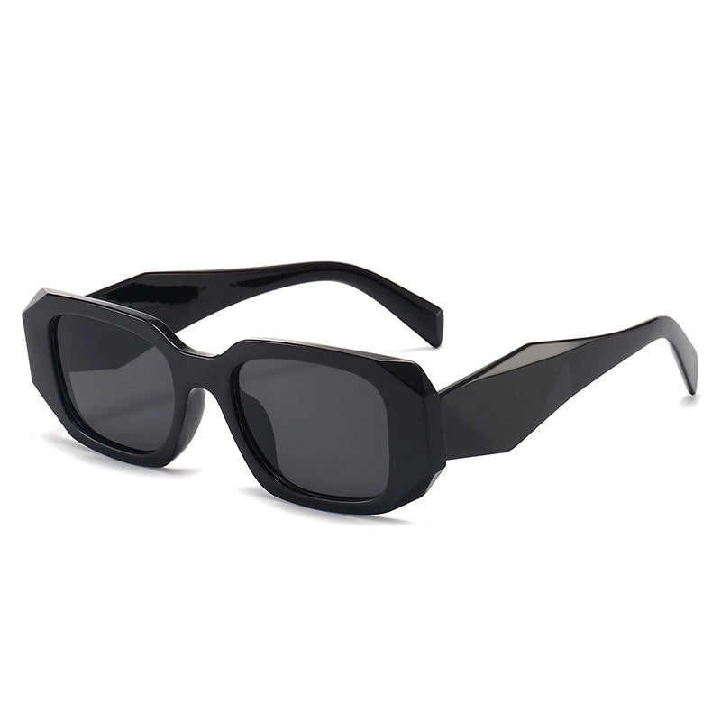 Streetwear Geometric Ac Square Full Frame Women’s Sunglasses