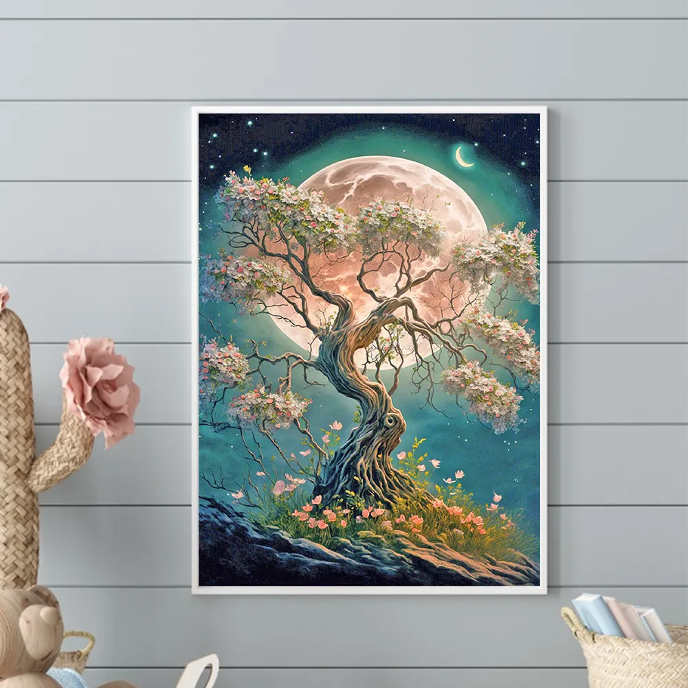 Diamond Painting - Full Round Drill - Tree(30*40cm)