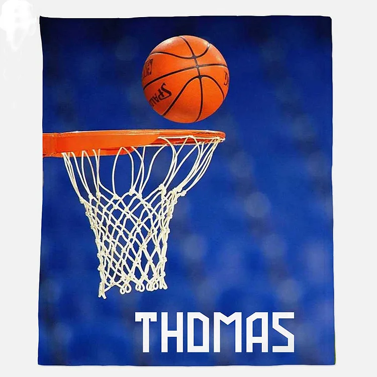 Personalized Basketball Blanket for Comfort & Unique| BKKid111