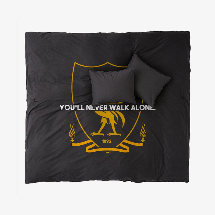 You Will Never Walk Alone Liverpool FC, Football Duvet Cover Set