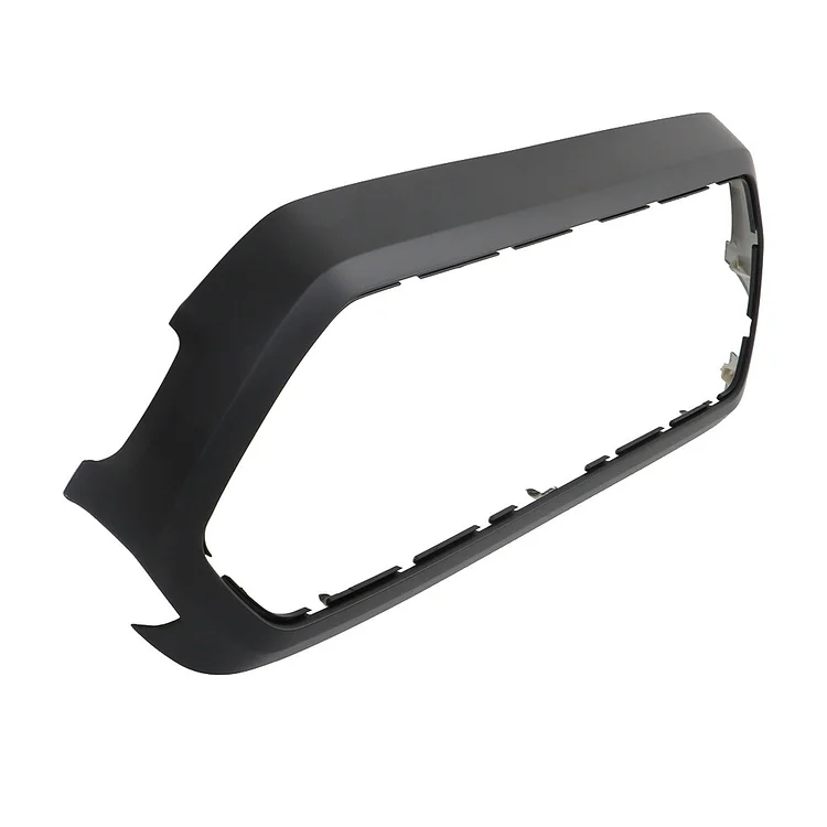 SEBLAFF Front Upper Grille Outer Frame Surround Grill Matte Black Replacement for 2016-2022 Tacoma