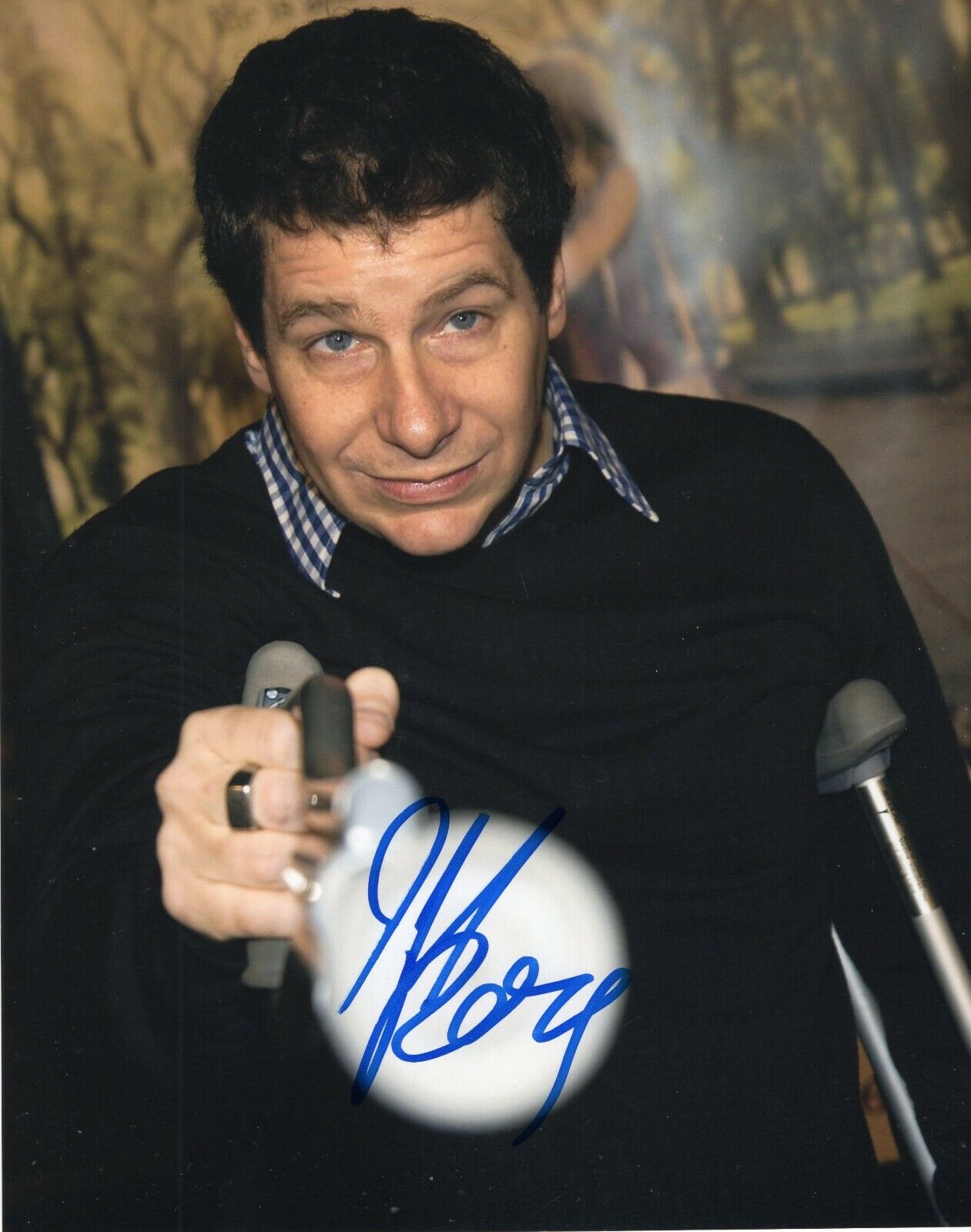 Jeff Ross Signed 8x10 Photo Poster painting w/COA Comedian Along Came Polly Roast Battle #2