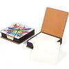 Diamond Painting PU Dragonfly Notecard Box with 160 Sheets Paper Note Holder