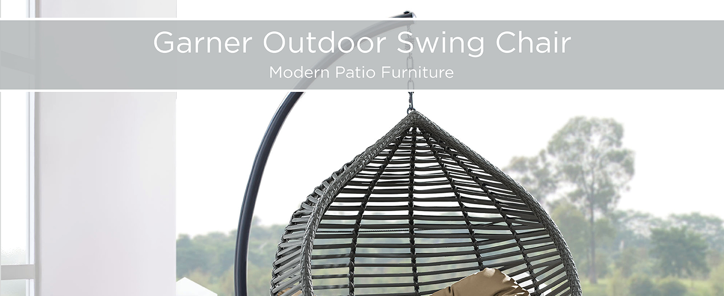 Swing Chair,hanging chair,steel frame,durable powder-coated,rattan weave,hanging steel chain