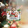 Diamond Painting Acrylic Reindeer Pendant Kits for Home Wall Decor