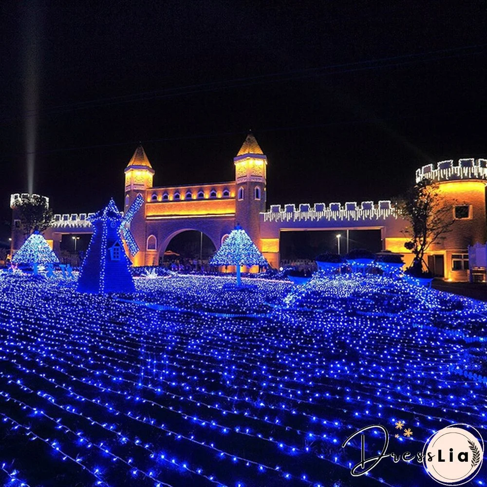 Fairy Lights 10M-100M Led String Garland Christmas Light Waterproof For Tree Home Garden Wedding Party Outdoor Indoor Decor