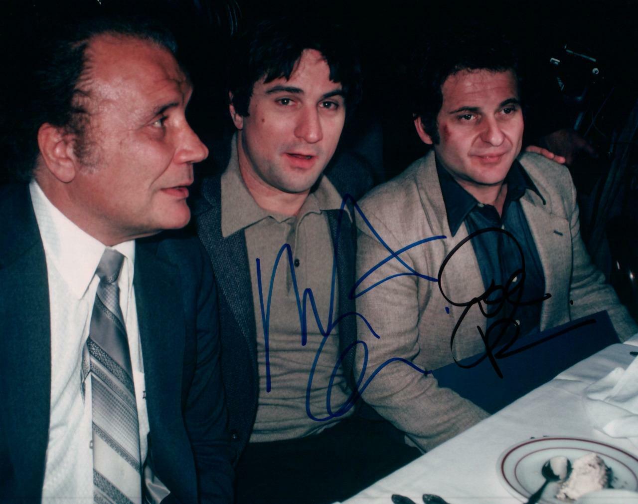 Joe Pesci Robert DeNiro autographed 8x10 Picture signed Photo Poster painting and COA