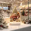 DIY Diamond Art LED Night Light &ndash; Light-Up Table Decor, Double-Sided Printed DIY Crystal Pearl Painting Decoration for Christmas & Holiday Gifts