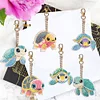 6Pcs DIY Diamond Painting Sea Turtle Keychain