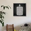 DIY Pearl Painting Candle for Home Wall Decor(25x25cm)