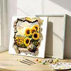 Sunflower Breakthrough-Paint by Numbers Acrylic Painting 40*40CM