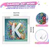 Butterfly Flower K 5D Partial Drill DIY Diamond Painting Kit 30*30cm