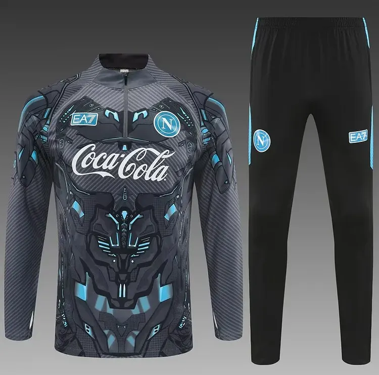 2025-26 Napoli black and grey training jersey