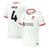 VIRGIL #4 Liverpool Third Away Authentic Soccer Jersey 2024/25