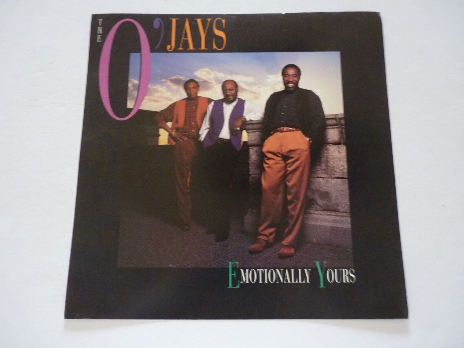 O'Jays Emotionally Yours LP Record Photo Poster painting Flat 12x12 Poster