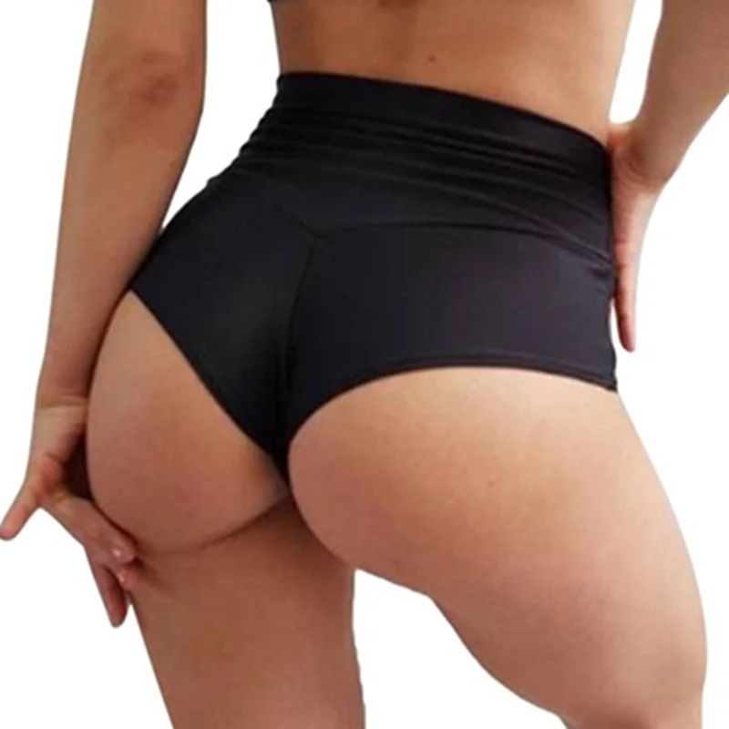 2021 Summer Workout Fitness Shorts Seamless Biker Women High Waist Female Clothing Push Up Short Elasticity Breathable